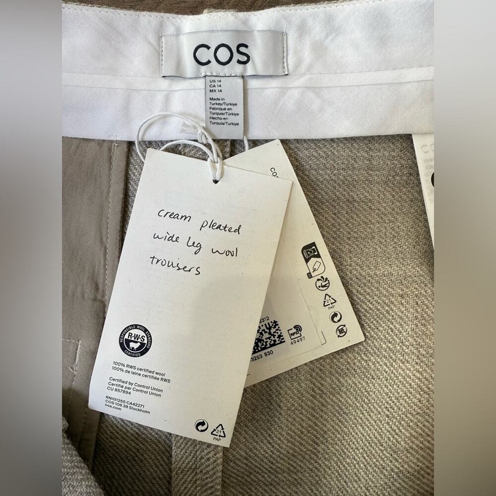 COS Beige Trousers - Picture 8 of 13